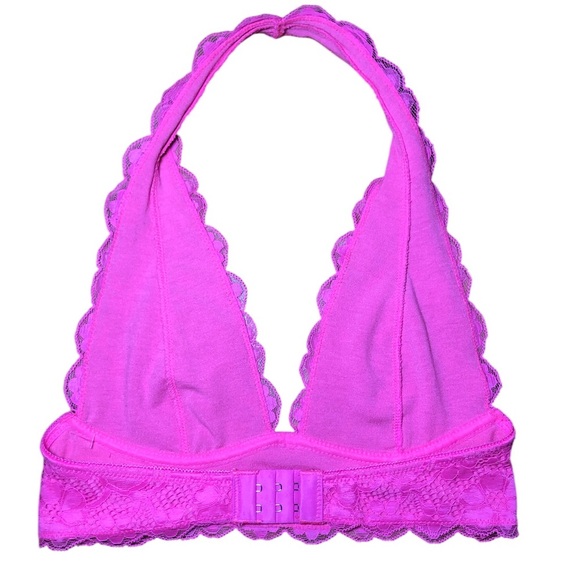 Urban Outfitters Out From Under Halter Lace Bralette size S - Picture 3 of 5